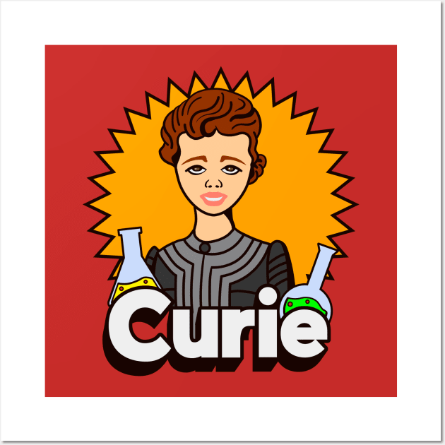 Curie Doll Wall Art by nickbeta